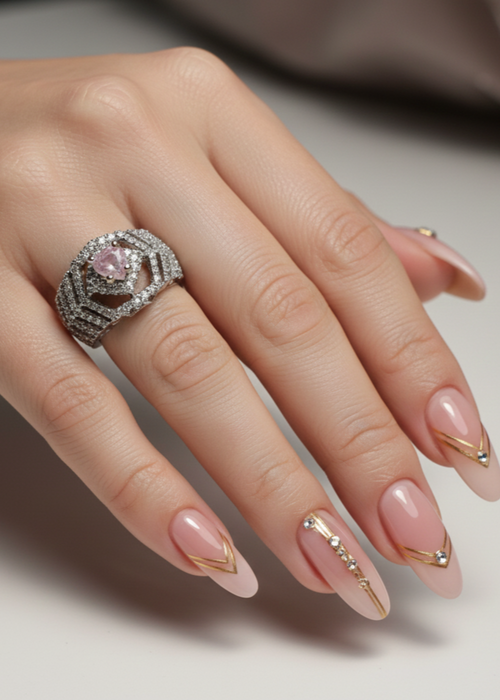 Shop the Noor Adjustable Ring from Zarosh Jewel
