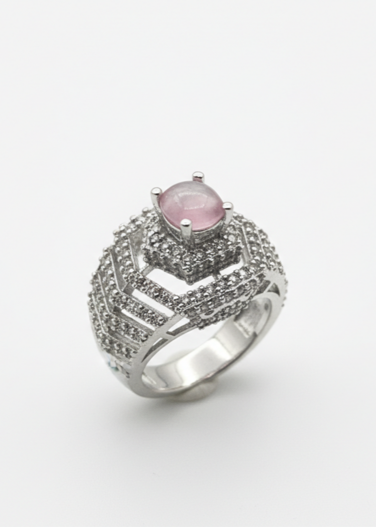 Shop the Noor Adjustable Ring from Zarosh Jewel