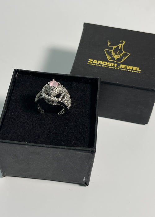 Shop the Noor Adjustable Ring from Zarosh Jewel