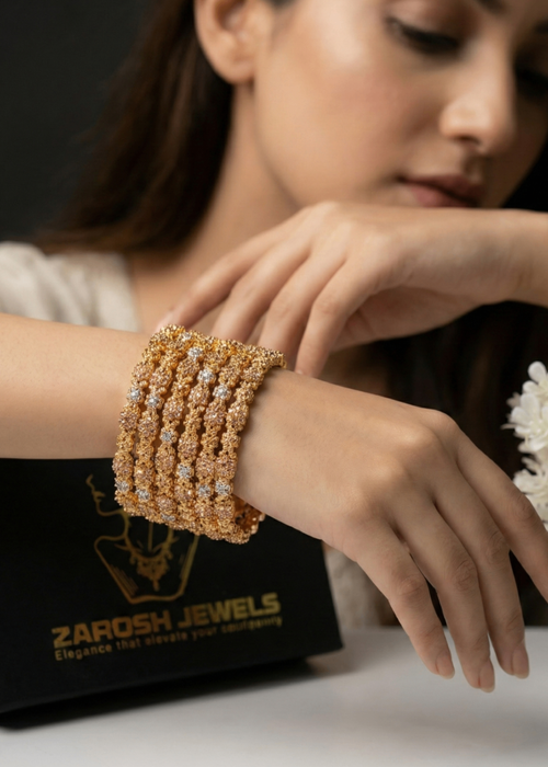Noor Heritage Kada by Zarosh Jewel