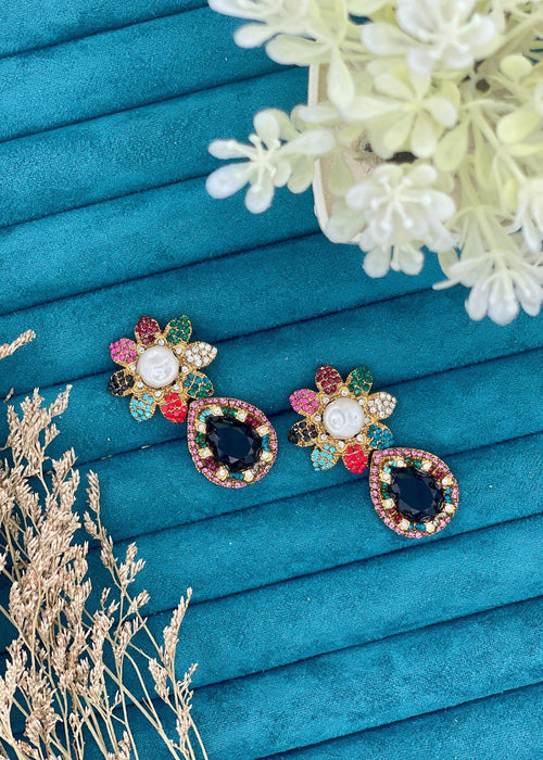 Shop the Noor Jahan Bloom Earrings from Zarosh Jewel