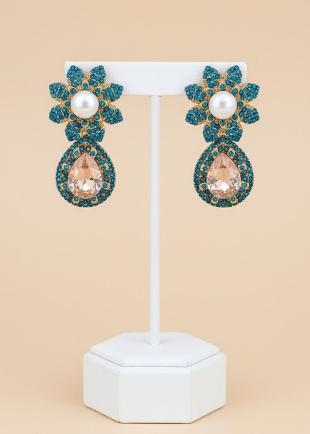 Shop the Noor Jahan Bloom Earrings from Zarosh Jewel