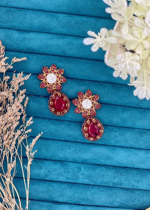 Shop the Noor Jahan Bloom Earrings from Zarosh Jewel