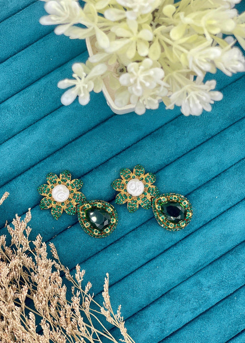 Shop the Noor Jahan Bloom Earrings from Zarosh Jewel