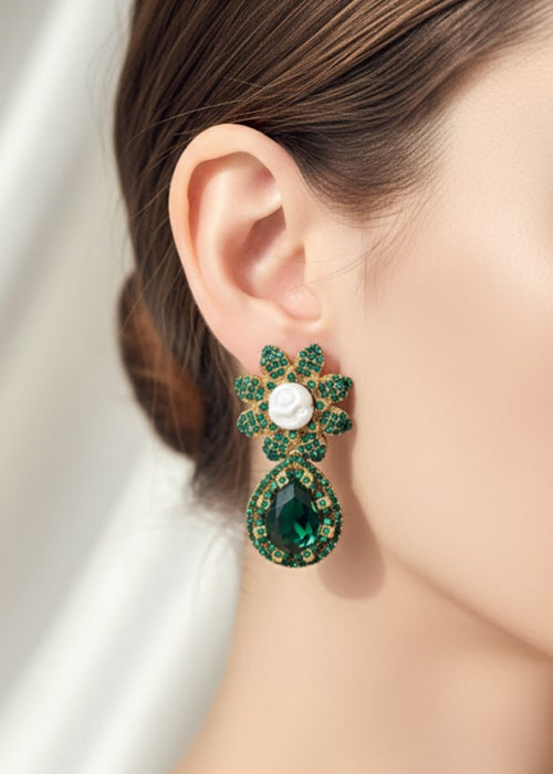 Shop the Noor Jahan Bloom Earrings from Zarosh Jewel