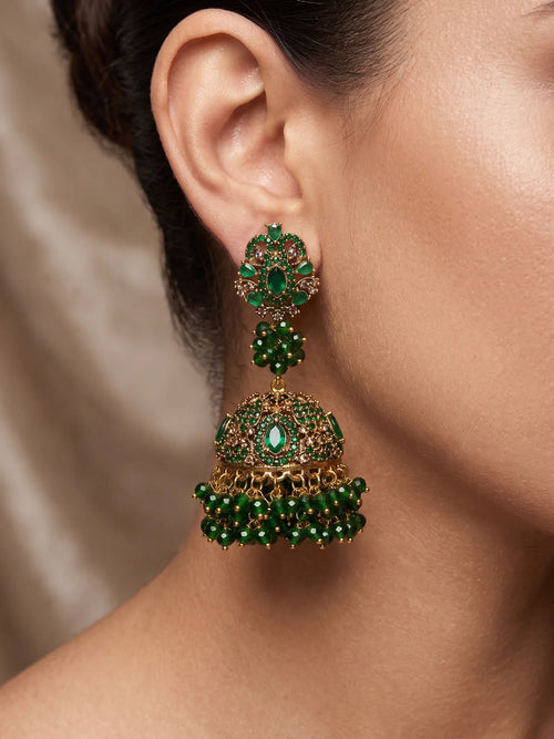 Noor Pearl Jhumka Earrings
