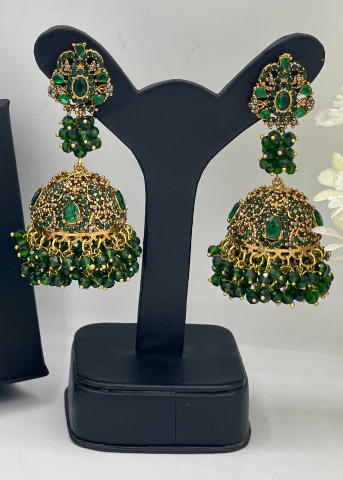 Shop the Noor Pearl Jhumka Earrings from Zarosh Jewel