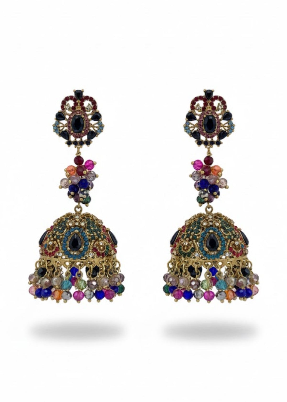 Shop the Noor Pearl Jhumka Earrings from Zarosh Jewel