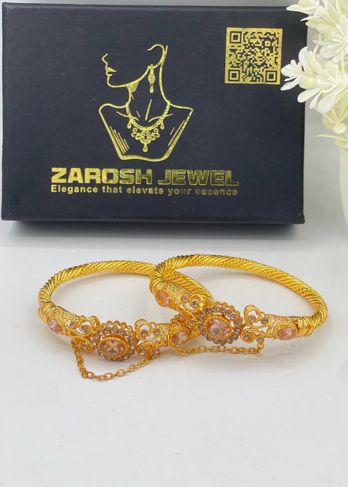 Shop the Noorani Heritage Kadas from Zarosh Jewel