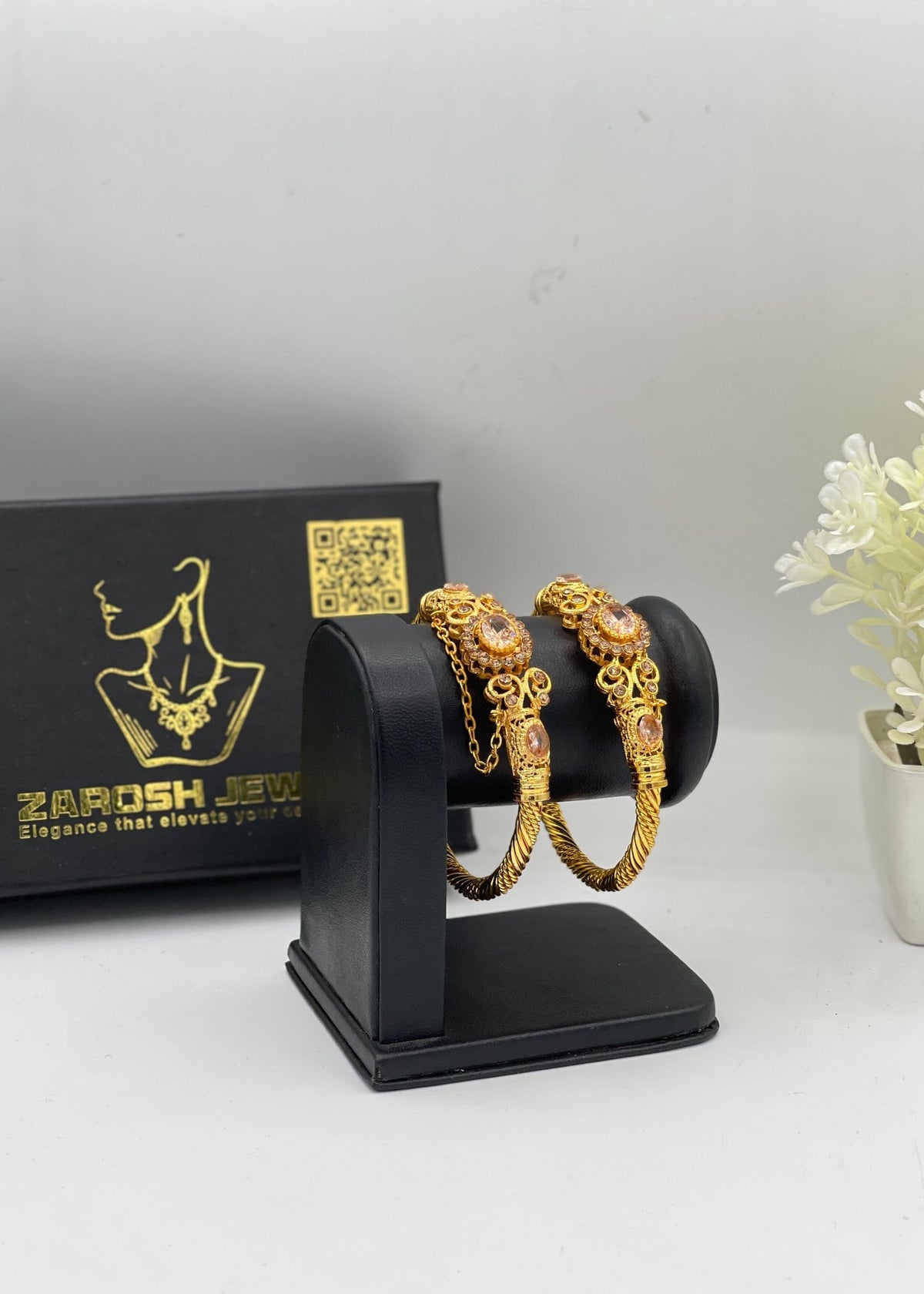 Shop the Noorani Heritage Kadas from Zarosh Jewel