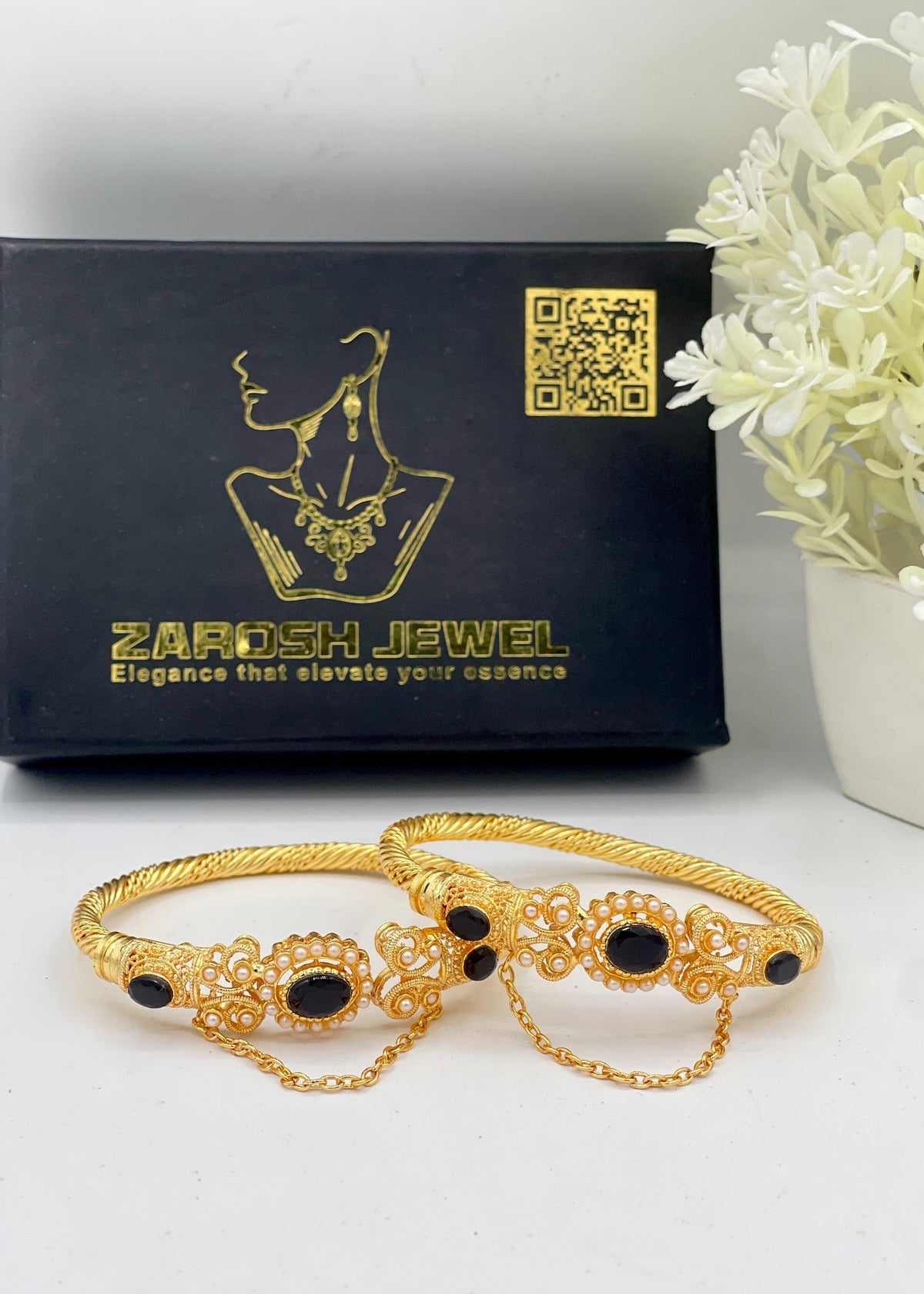 Shop the Noorani Heritage Kadas from Zarosh Jewel