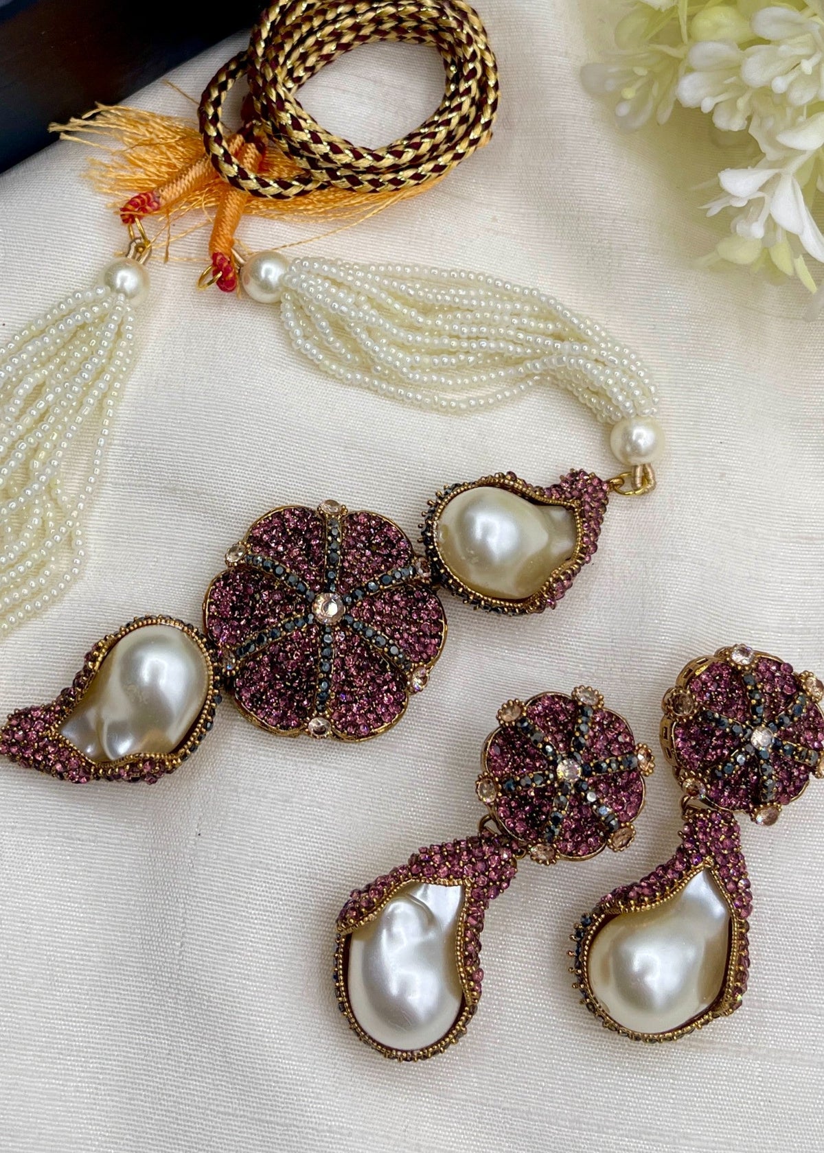 Shop the Nour Choker Set from Zarosh Jewel