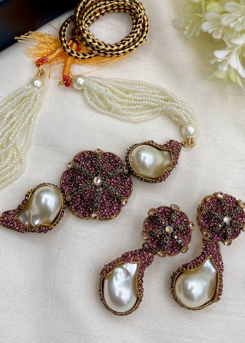 Shop the Nour Choker Set from Zarosh Jewel