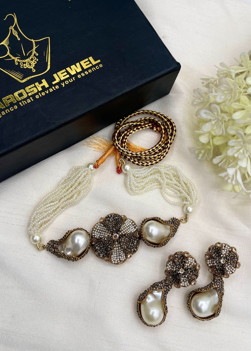 Shop the Nour Choker Set from Zarosh Jewel