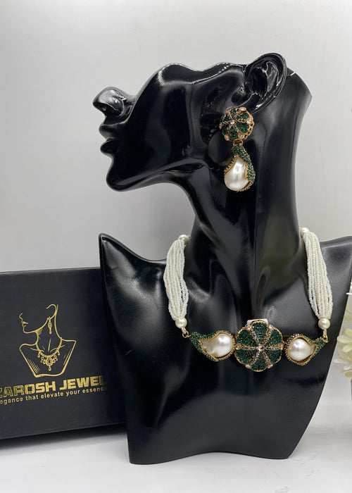 Shop the Nour Choker Set from Zarosh Jewel