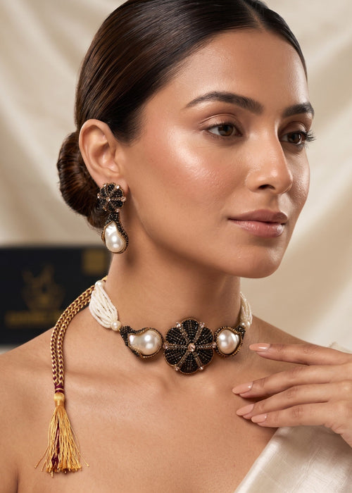 Shop the Nour Choker Set from Zarosh Jewel