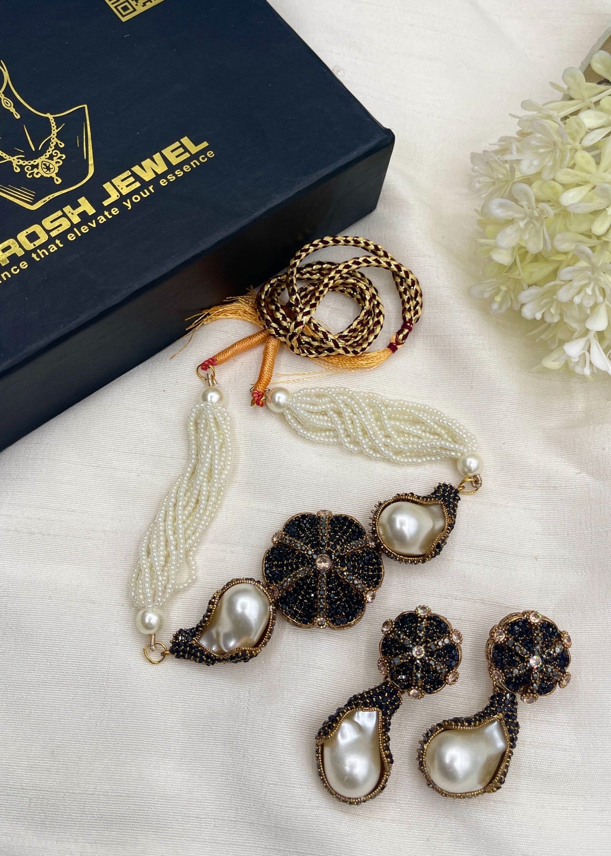 Shop the Nour Choker Set from Zarosh Jewel