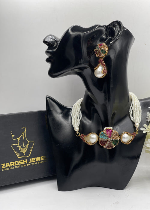 Shop the Nour Choker Set from Zarosh Jewel