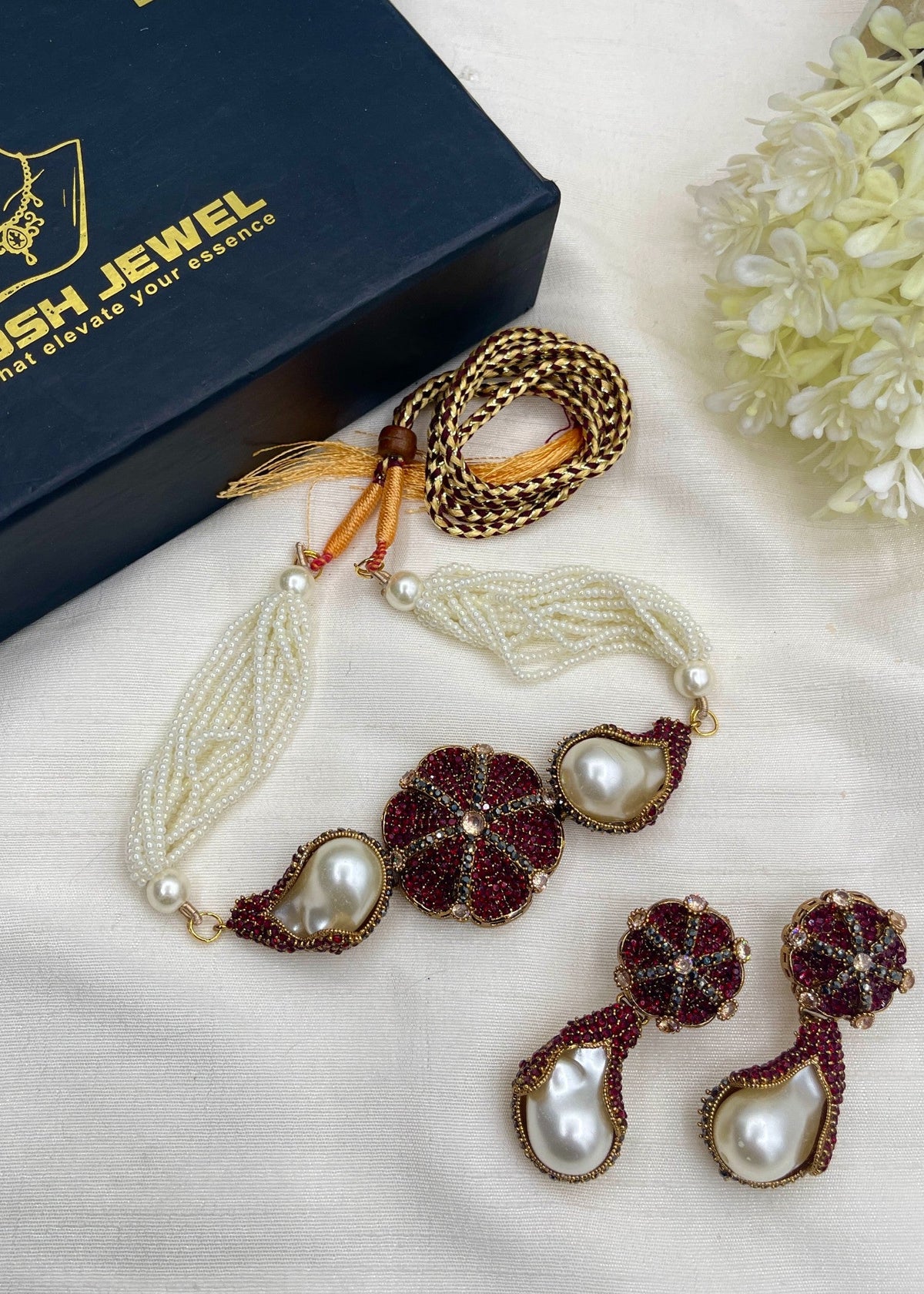Shop the Nour Choker Set from Zarosh Jewel