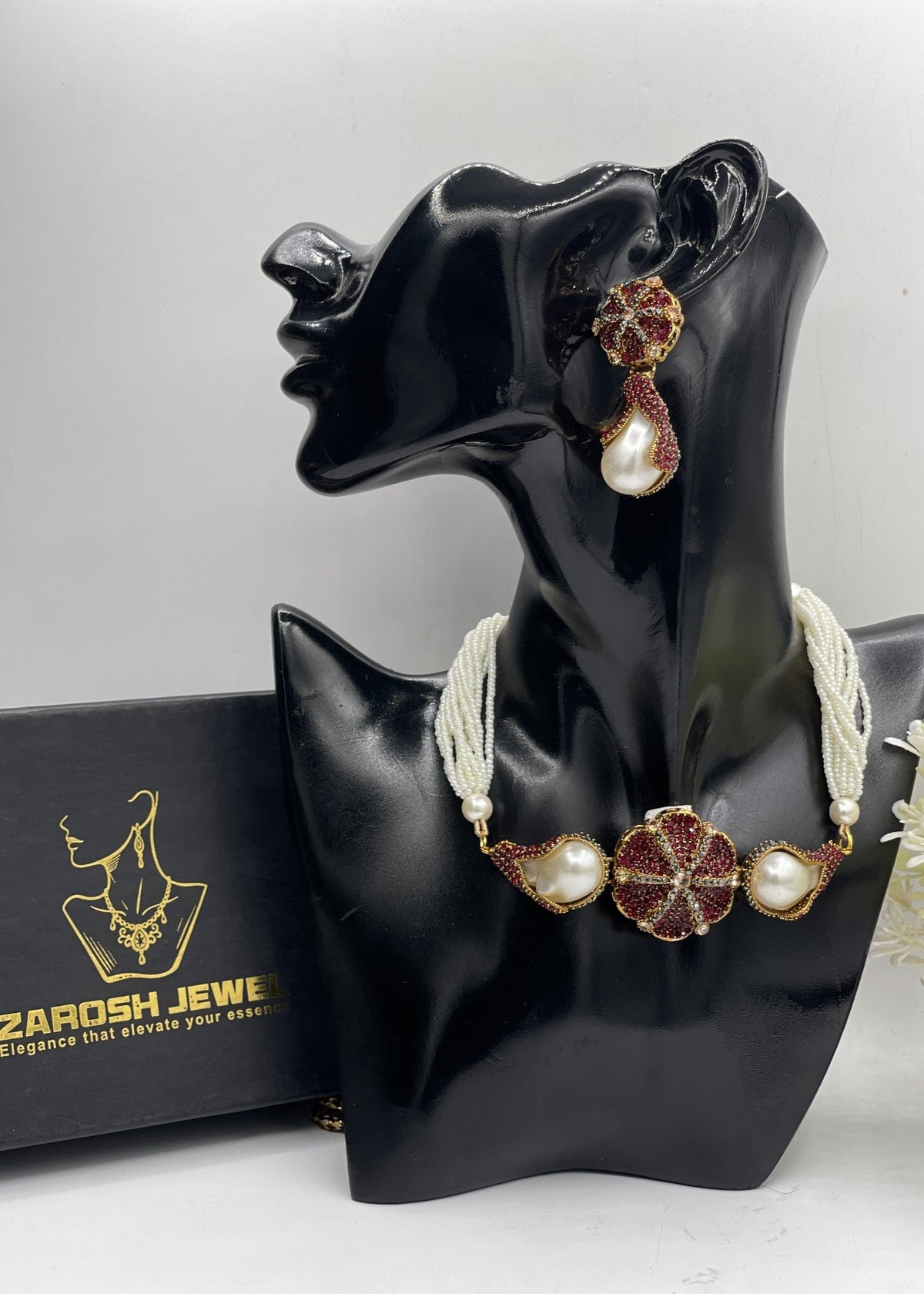 Shop the Nour Choker Set from Zarosh Jewel