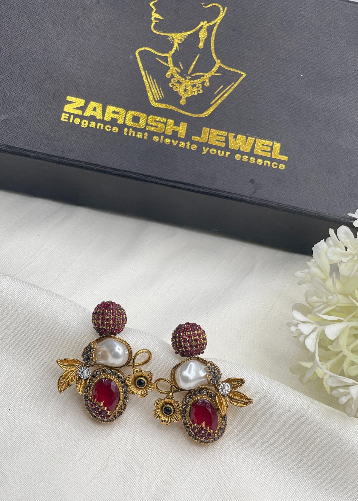 Shop the Nudhar Earrings from Zarosh Jewel