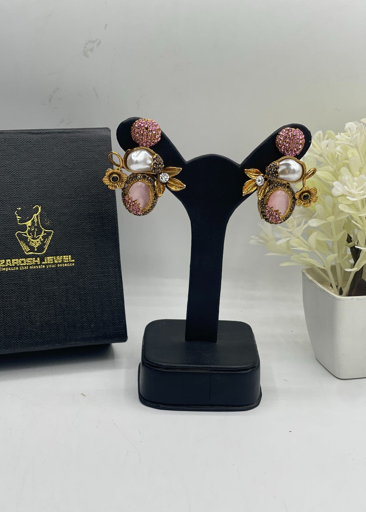 Shop the Nudhar Earrings from Zarosh Jewel