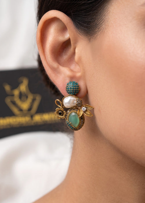 Shop the Nudhar Earrings from Zarosh Jewel