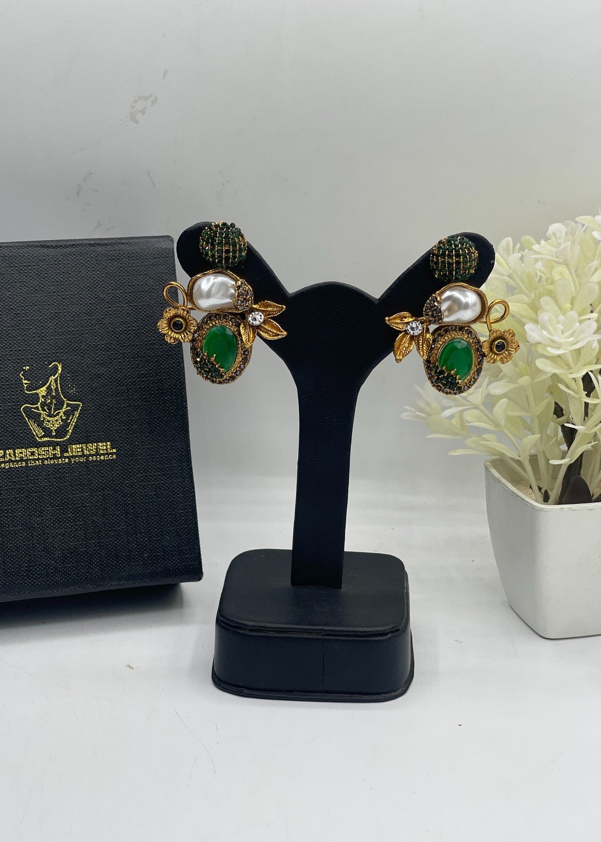 Shop the Nudhar Earrings from Zarosh Jewel