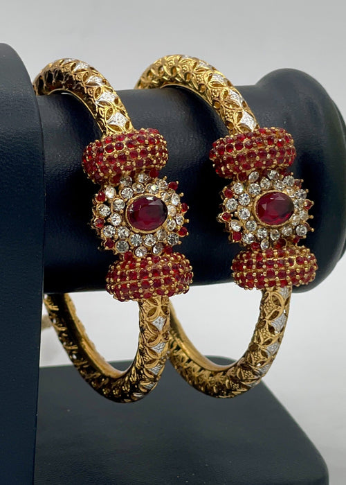Shop the Nura Bangles from Zarosh Jewel