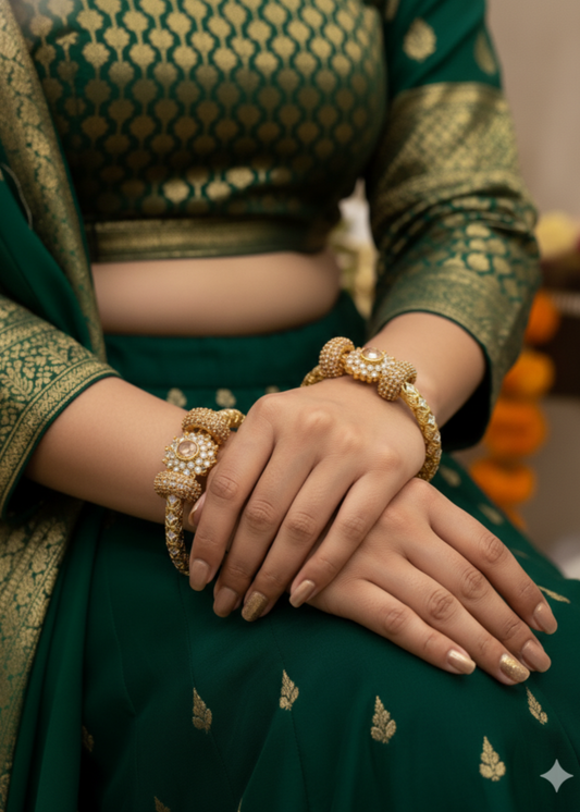 Nura Bangles by Zarosh Jewel