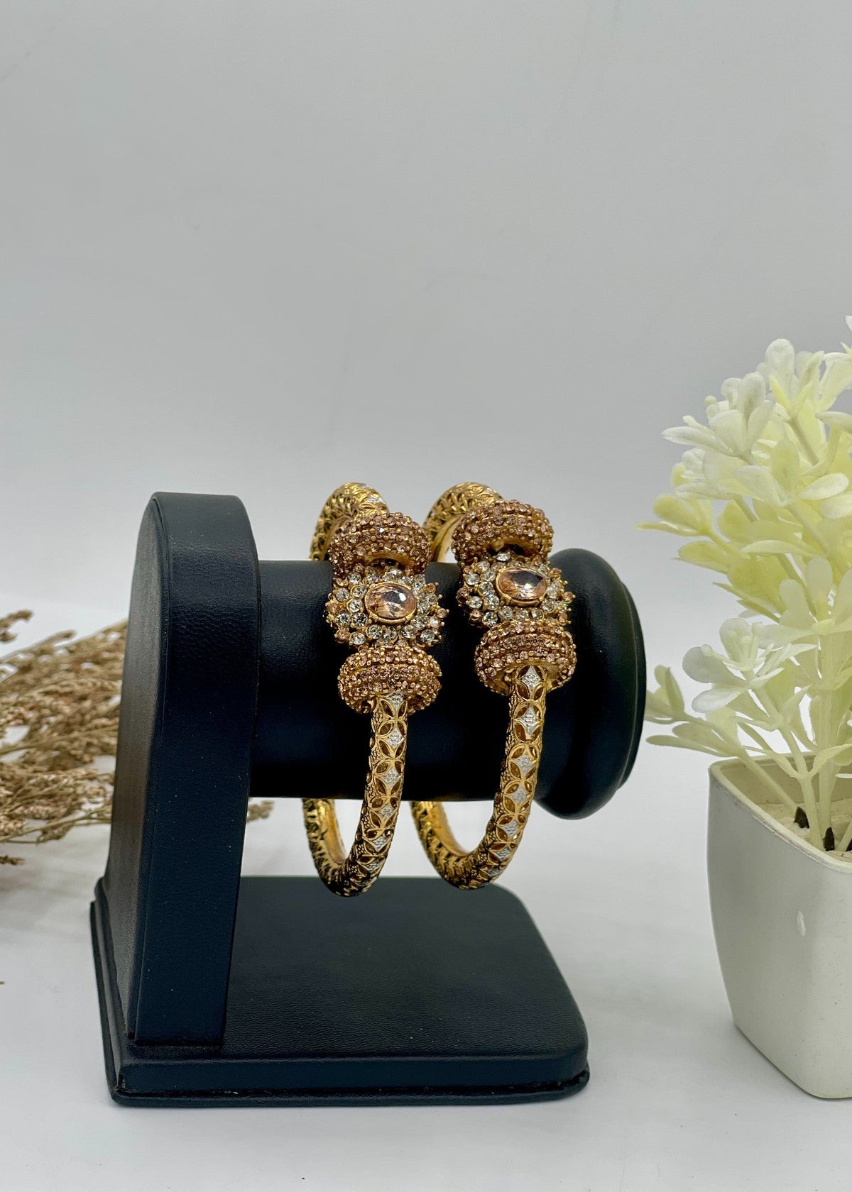 Shop the Nura Bangles from Zarosh Jewel