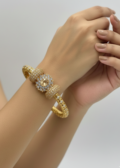 Shop the Nura Bangles from Zarosh Jewel