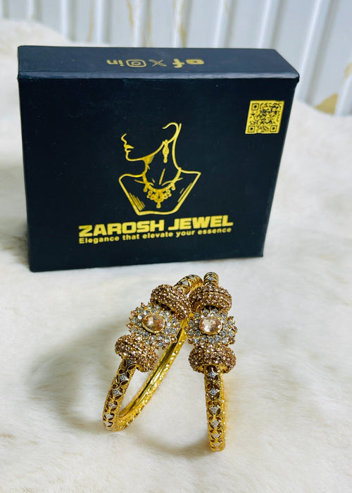 Shop the Nura Bangles from Zarosh Jewel