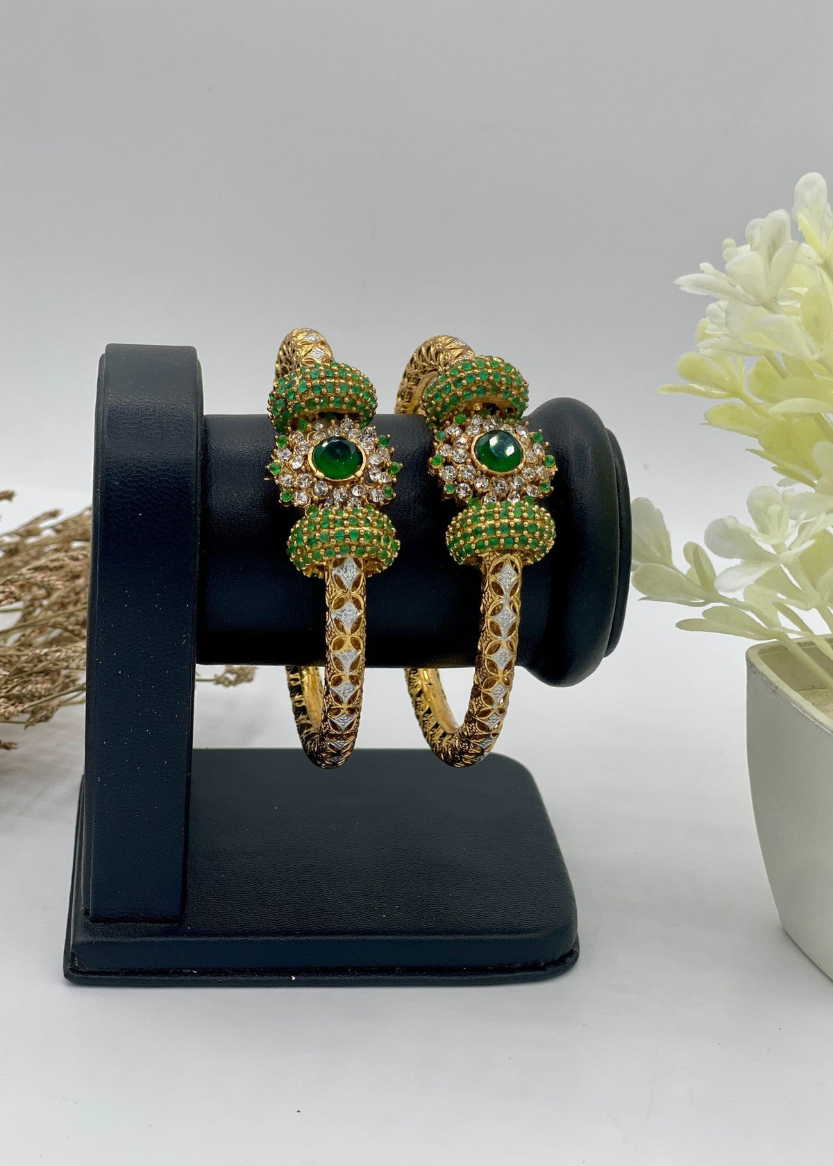 Shop the Nura Bangles from Zarosh Jewel