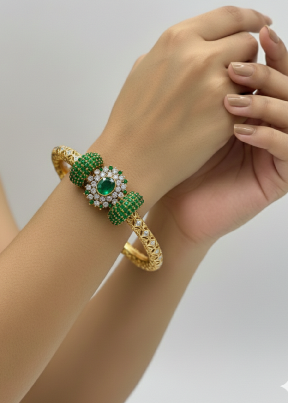 Shop the Nura Bangles from Zarosh Jewel