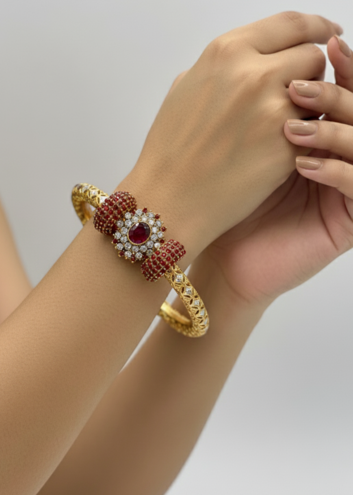 Shop the Nura Bangles from Zarosh Jewel