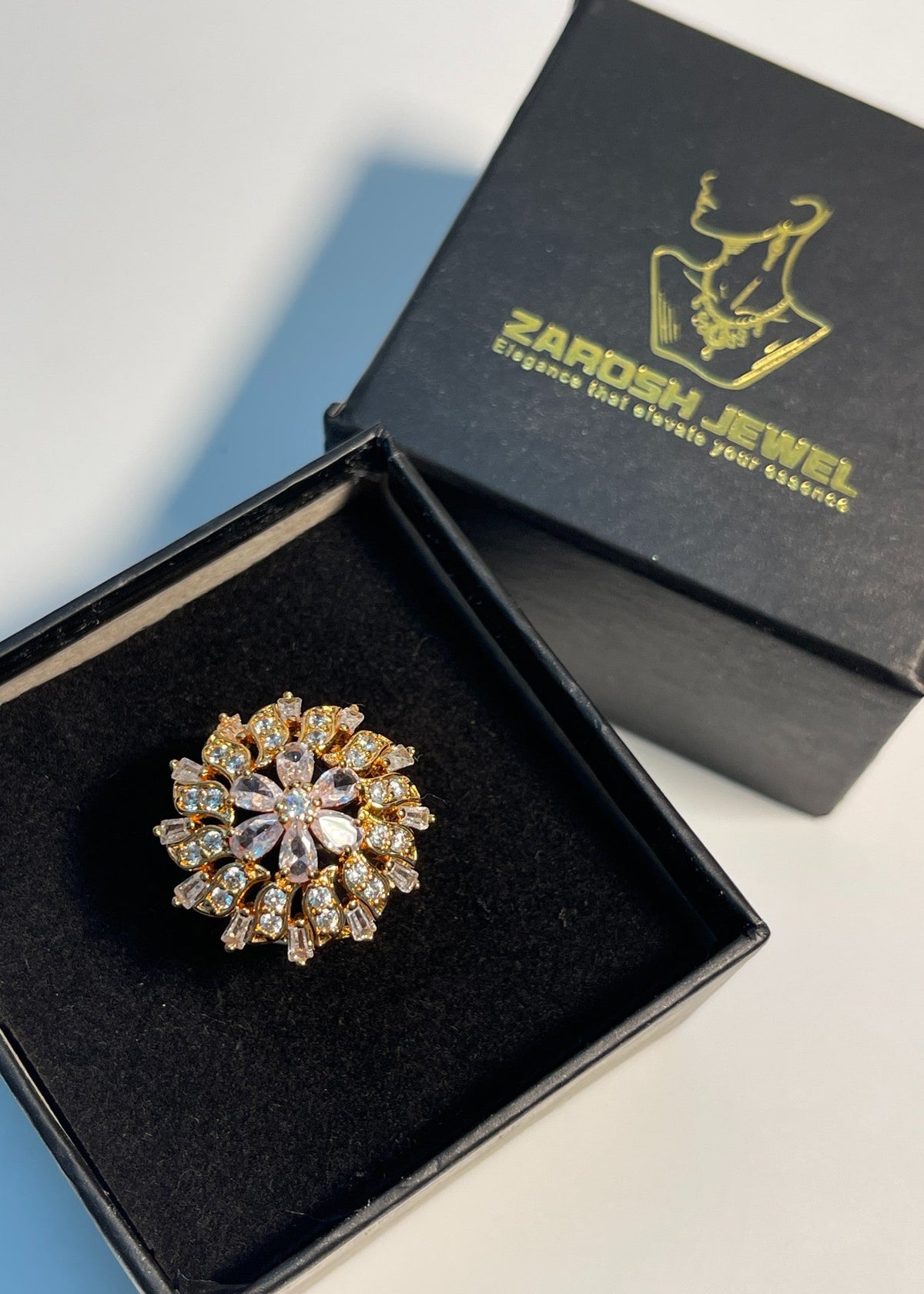 Shop the Nurella Bloom Ring from Zarosh Jewel