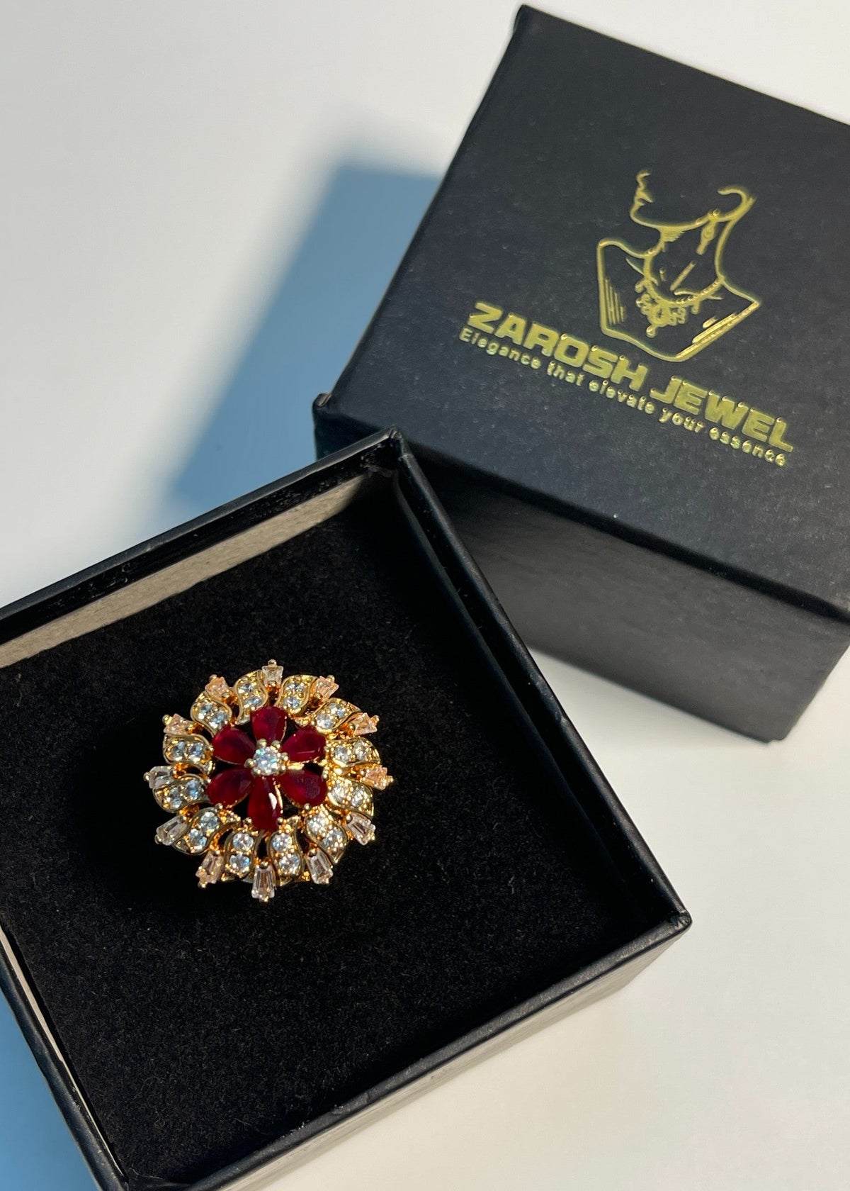 Shop the Nurella Bloom Ring from Zarosh Jewel