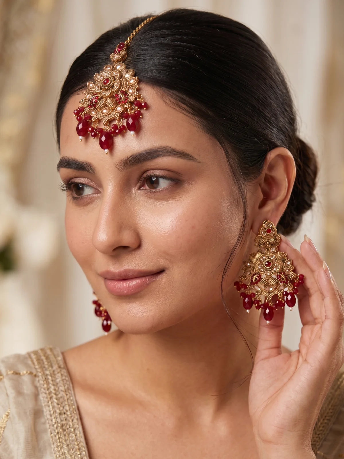 Olivia Earrings Tikka