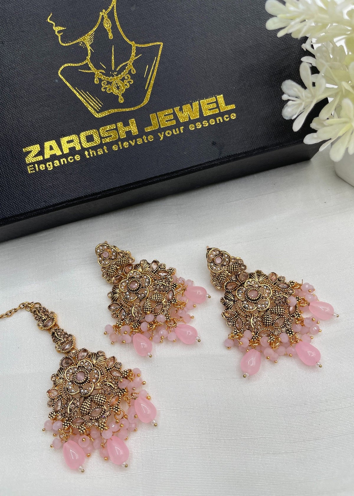 Shop the Olivia Earrings Tikka from Zarosh Jewel