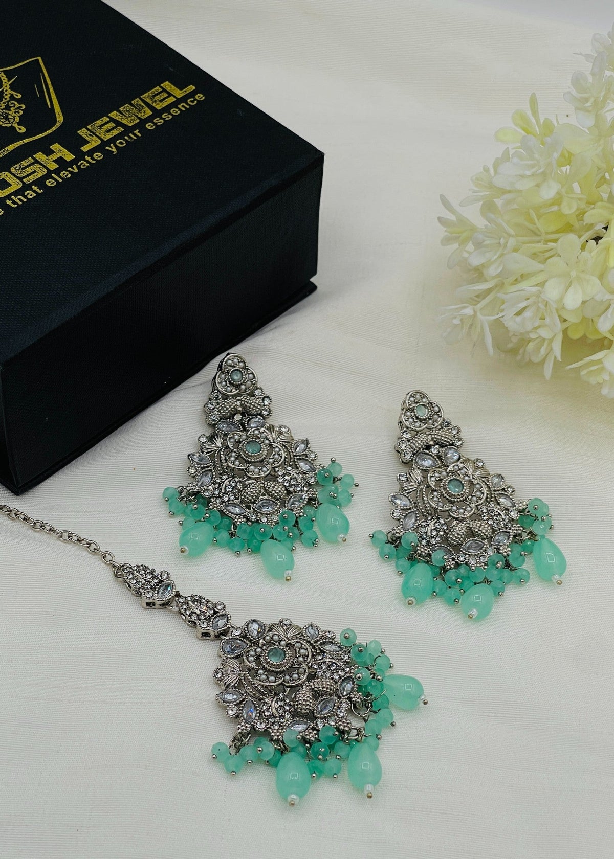 Shop the Olivia Earrings Tikka from Zarosh Jewel