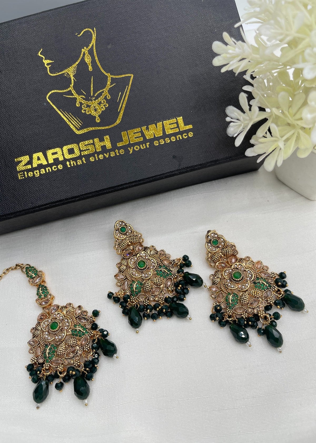Shop the Olivia Earrings Tikka from Zarosh Jewel