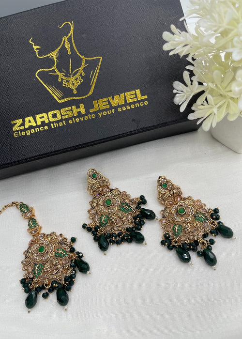 Shop the Olivia Earrings Tikka from Zarosh Jewel