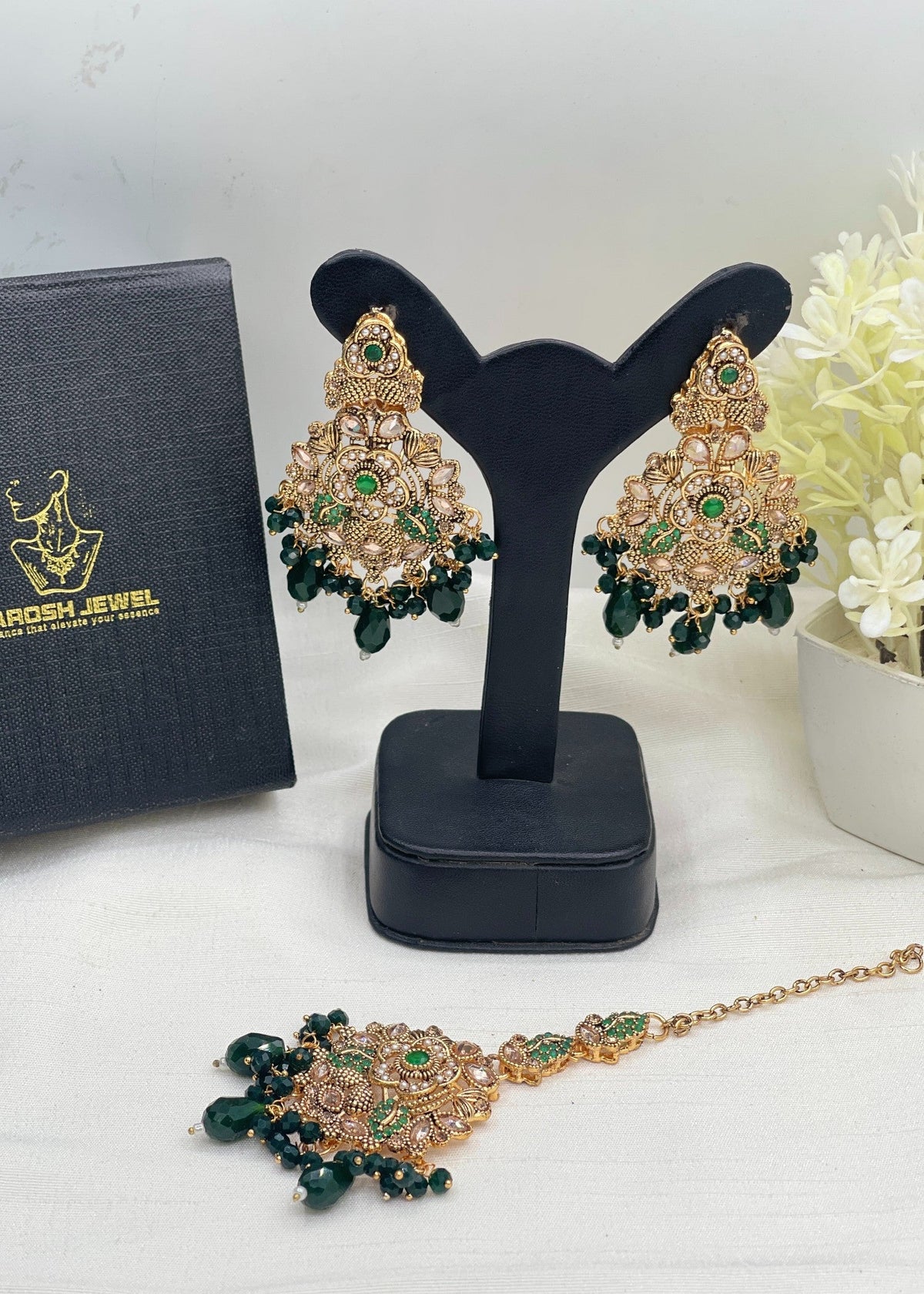 Shop the Olivia Earrings Tikka from Zarosh Jewel