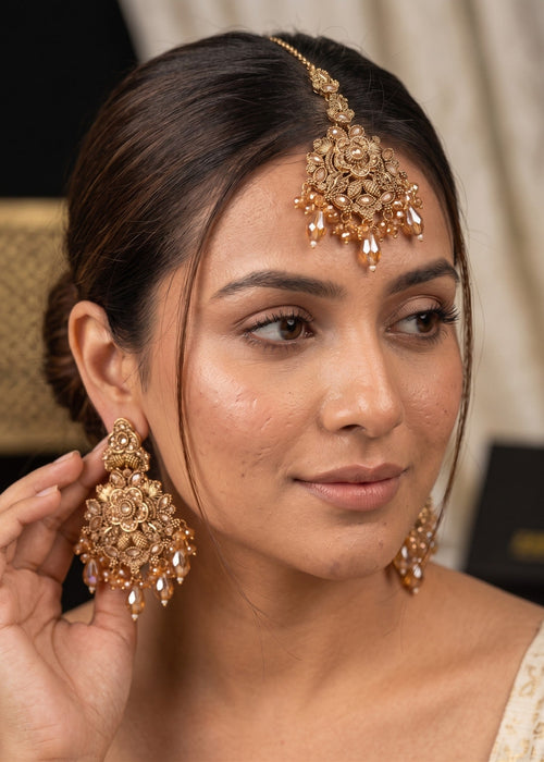 Shop the Olivia Earrings Tikka from Zarosh Jewel