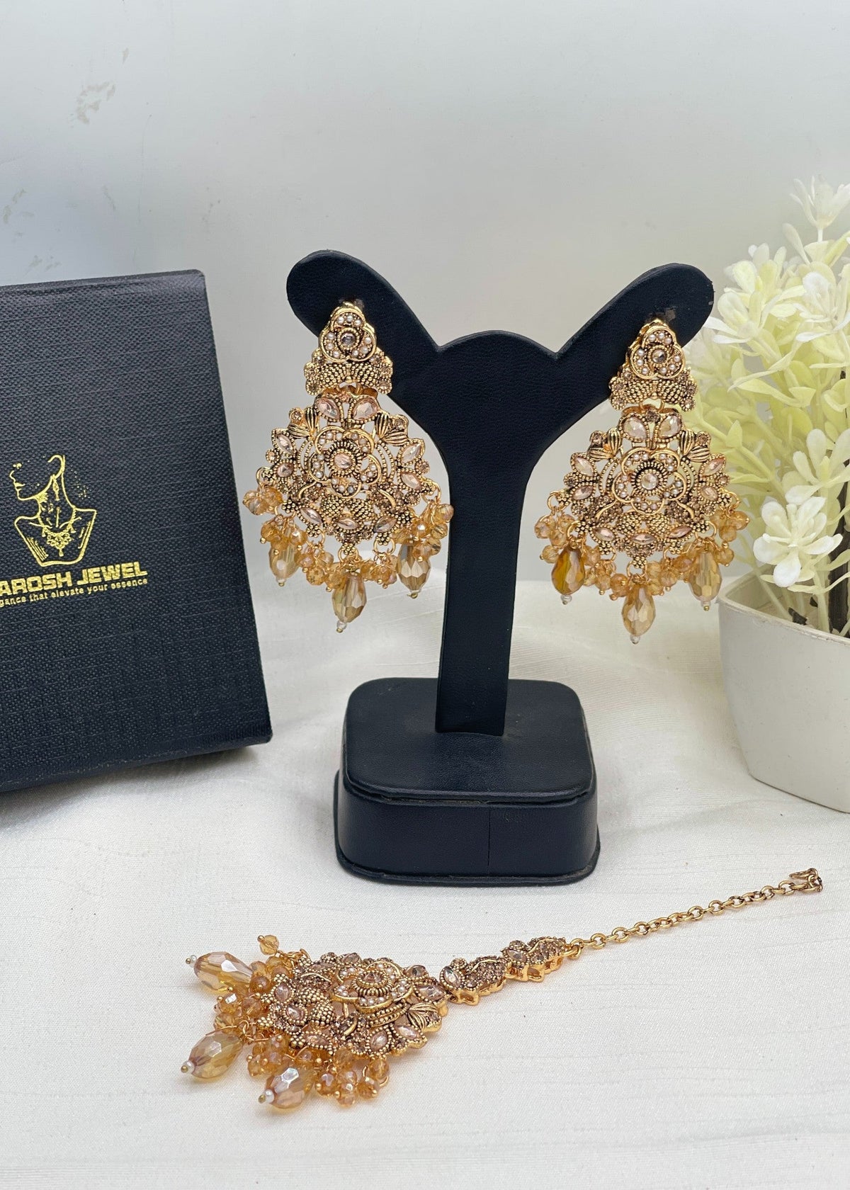 Shop the Olivia Earrings Tikka from Zarosh Jewel
