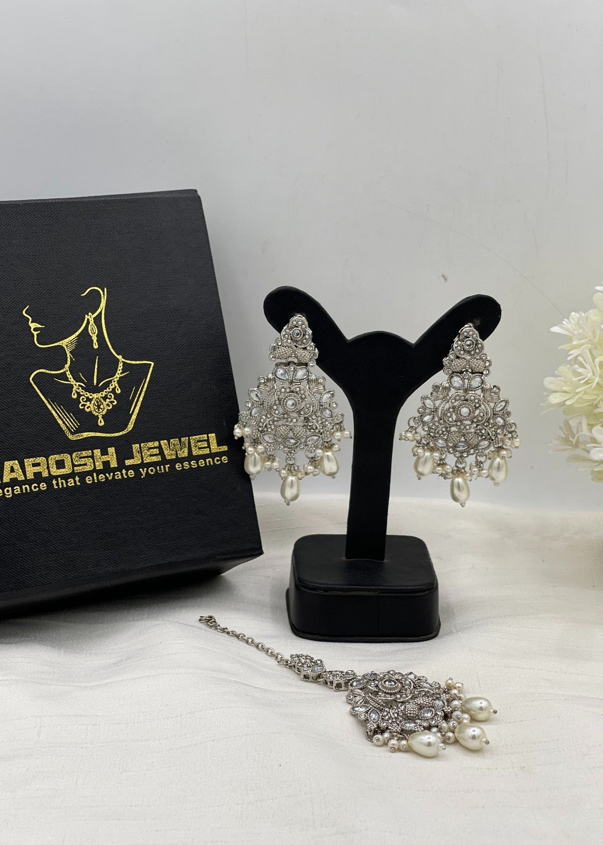 Shop the Olivia Earrings Tikka from Zarosh Jewel