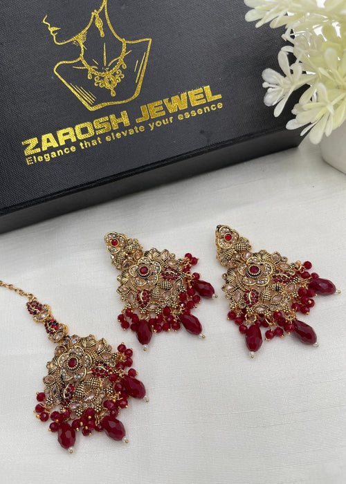 Shop the Olivia Earrings Tikka from Zarosh Jewel