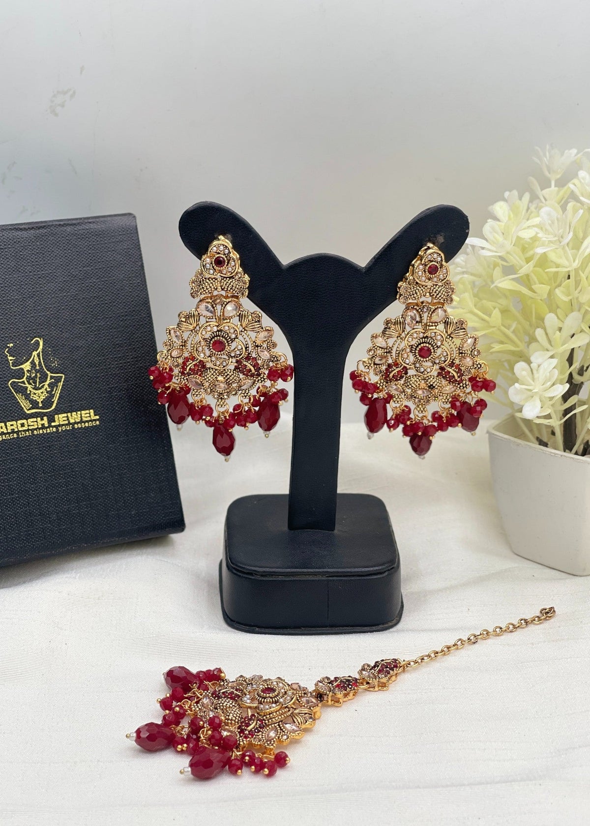 Shop the Olivia Earrings Tikka from Zarosh Jewel