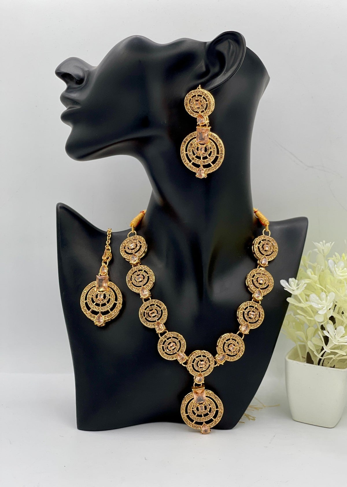 Shop the Orvella Necklace Set from Zarosh Jewel